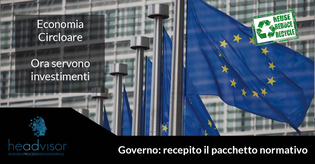 Economia Circolare - Il Governo ha recepito il pacchetto UE