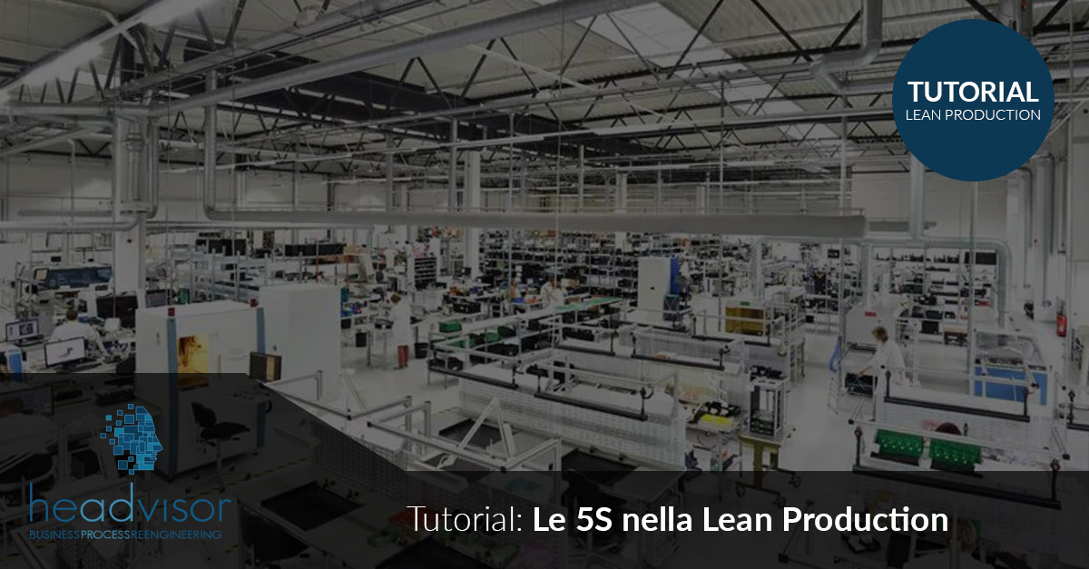 Metodo 5S - Le cinque fasi per mantenere l'ordine nella Lean Manufacturing