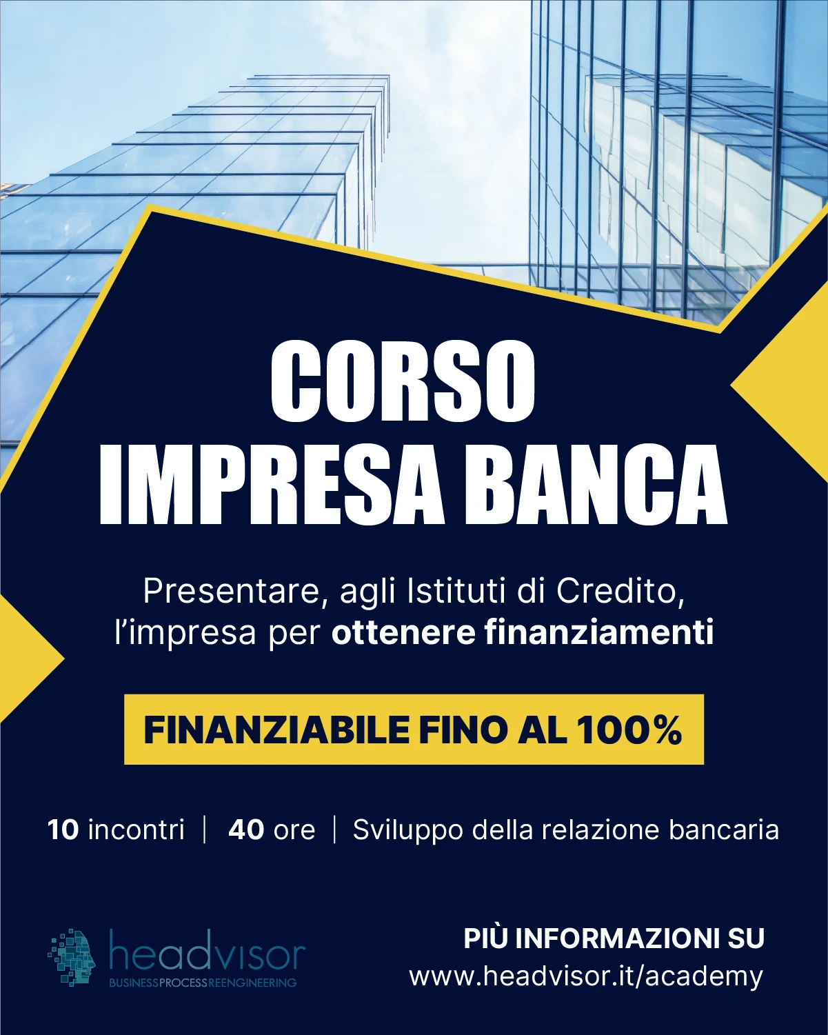 Corso Impresa Banca: per imprenditori e amministratori