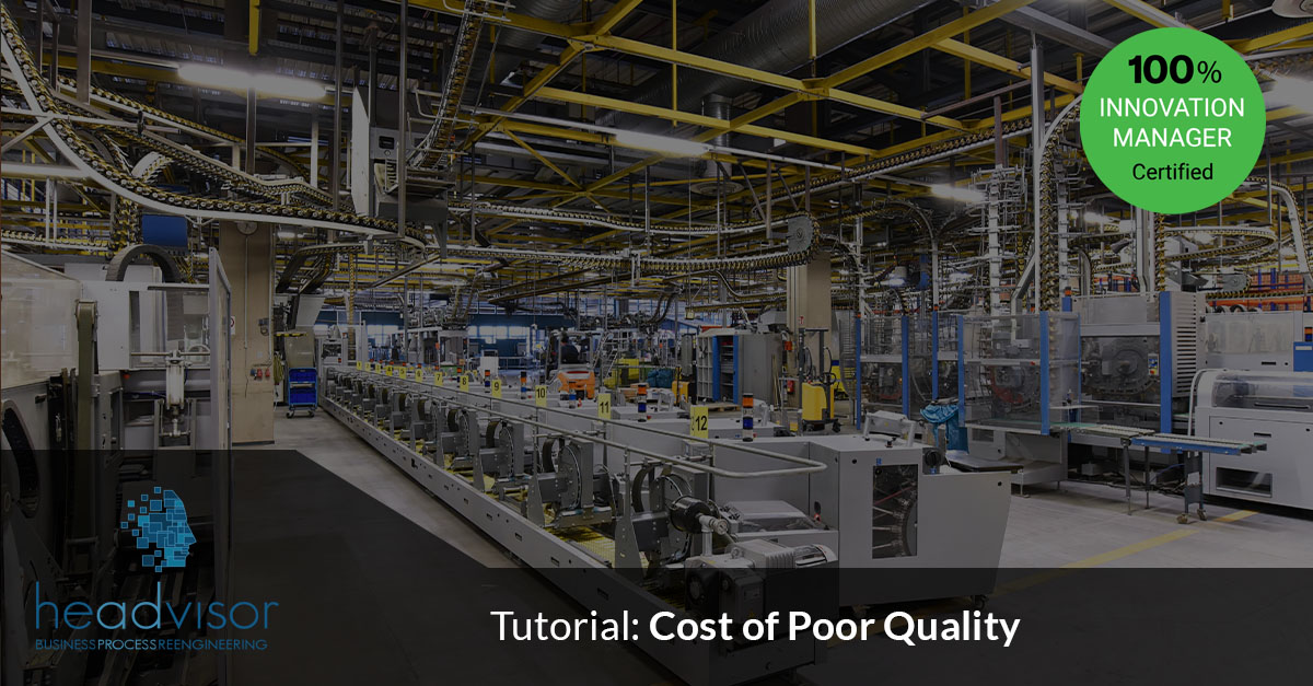 Cost of Poor Quality (COPQ): cos’è e come gestirlo