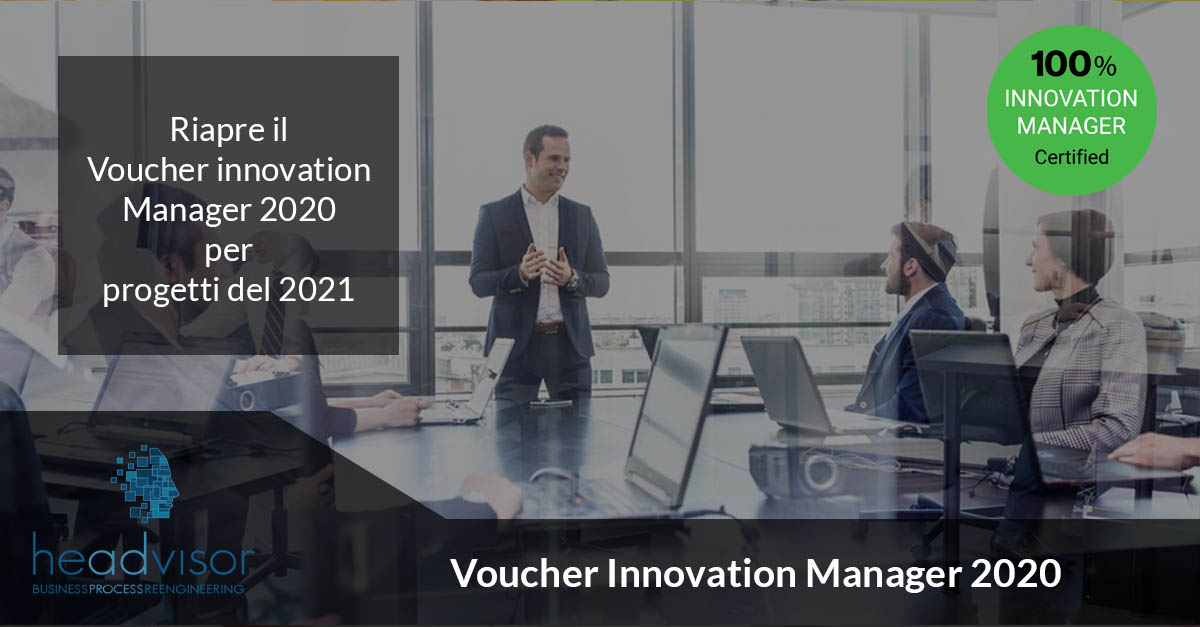 Headvisor, Voucher Innovation Manager, Change Management, Lean Production, Brescia, Bergamo, Milano
