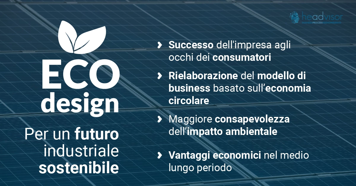 Eco design per un futuro industriale sostenibile - Headvisor