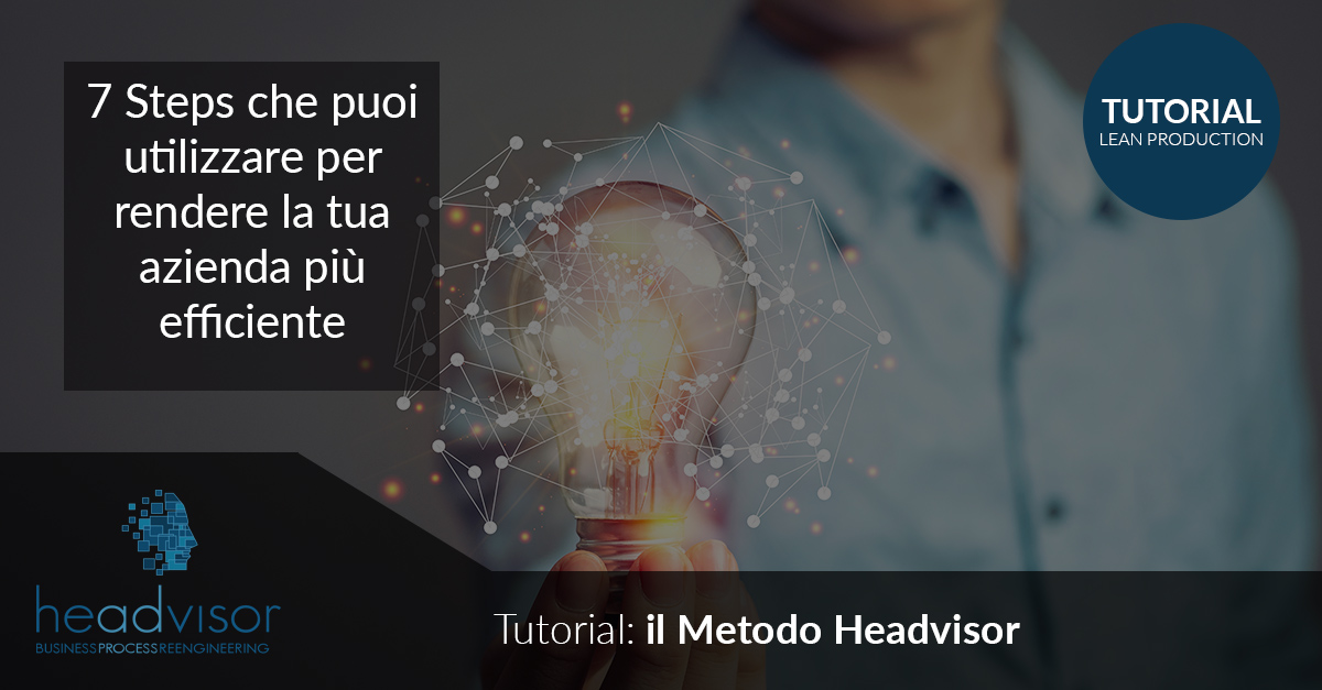 Il Metodo Headvisor: 7 steps per aumentare l'efficienza aziendale