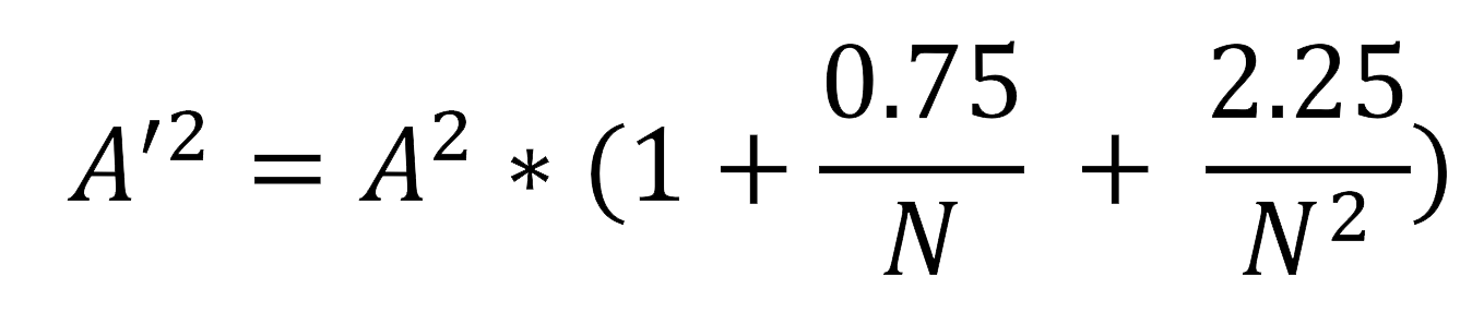 P-value - Formula test Anderson Darling - Headvisor